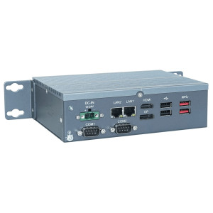 ARBOR SB-122-1J64 Fanless Computer with Intel Elkhart Lake J6412 CPU, 1x 2.5 GbE LAN, 1x GbE LAN, 4 GB memory, multiple I/O